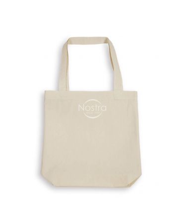 Organic cotton shopping bag 00-0076-NATURAL Medium