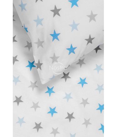 Voodipesu lastele STARS 10-0052-L.GREY/L.BLUE