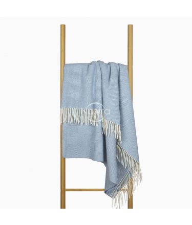 Woolen plaid MERINO-300 80-3253-LIGHT BLUE 140x200 cm
