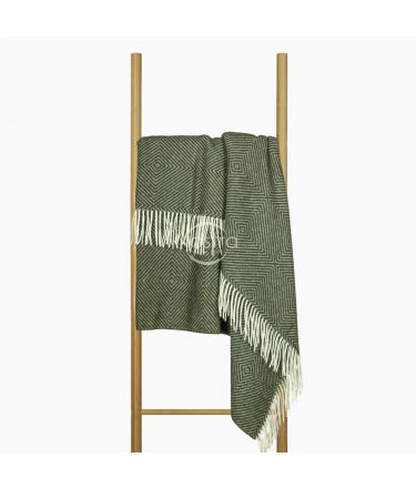 Woolen plaid MERINO-300 80-3042-KHAKI 140x200 cm