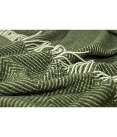 Woolen plaid MERINO-300 80-3042-KHAKI 140x200 cm