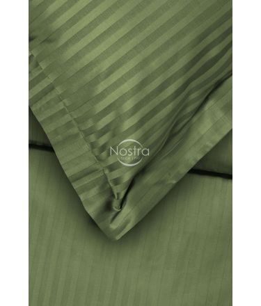 EXCLUSIVE bedding set TAYLOR 00-0413-1 MOSS GREEN MON 140x200, 70x70 cm