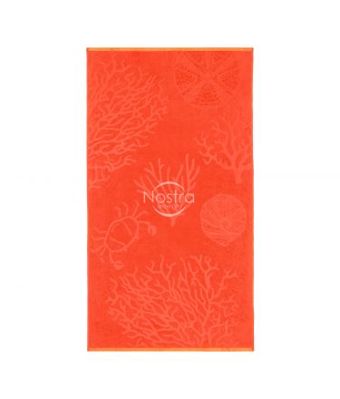 Beach towel 365J VELOUR T0125-SCARLET RED 90x160 cm
