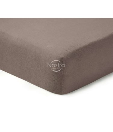 Fitted terry sheets TERRYBTL-CACAO 90x200 cm