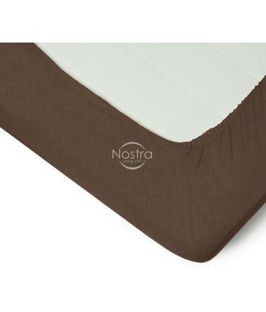 Fitted terry sheets TERRYBTL-CHOCOLATE 90x200 cm