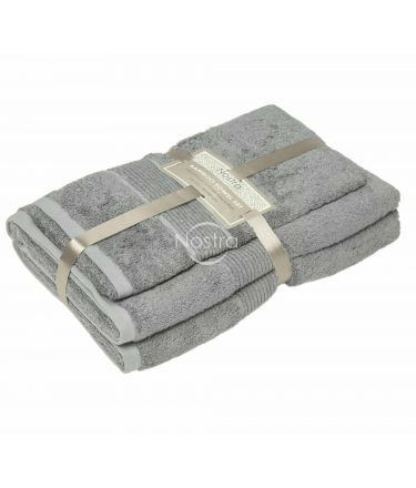 Bamboo towels set BAMBOO-600 T0105-FROST GREY 50x100, 70x140 cm
