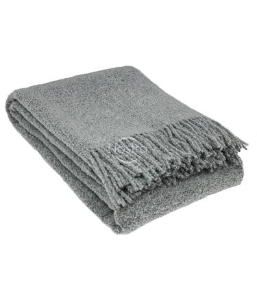 Woolen plaid BOUCLE-350 80-3321-GREY 140x200 cm