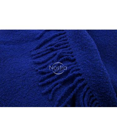 Woolen plaid BOUCLE-350 80-3321-ROYAL BLUE