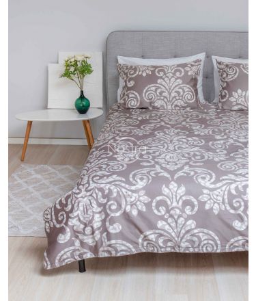 Sateen bedding set ARIELLE 40-1248-GREY 140x200, 70x70 cm