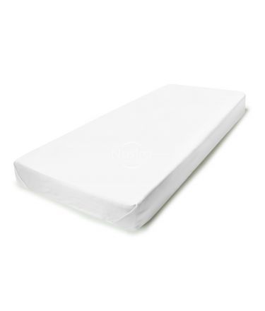 White cotton sheet 241-BED 00-0000-OPTIC WHITE 200x220 cm