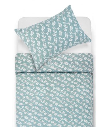 Flannel bedding set BLAIR 40-1457-GREY 140x200, 50x70 cm