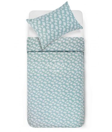 Flannel bedding set BLAIR 40-1457-GREY 140x200, 50x70 cm