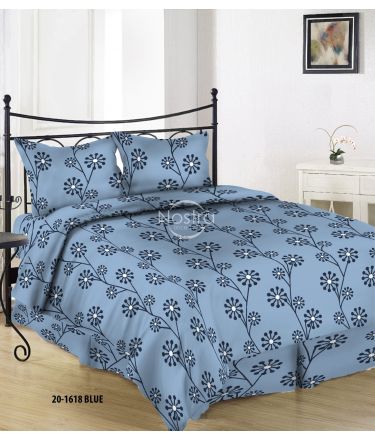 Satiinist voodipesu ADANA 20-1618-BLUE