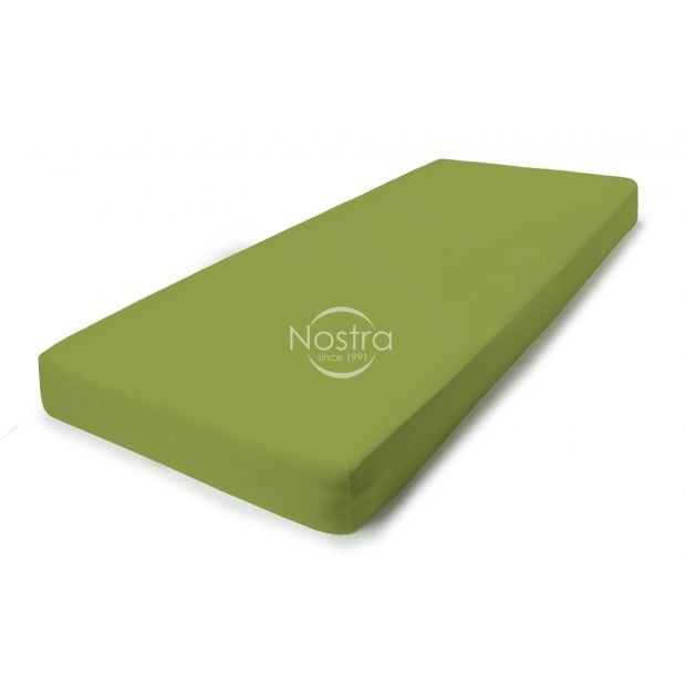 Fitted jersey sheets JERSEY JERSEY-LEAF GREEN