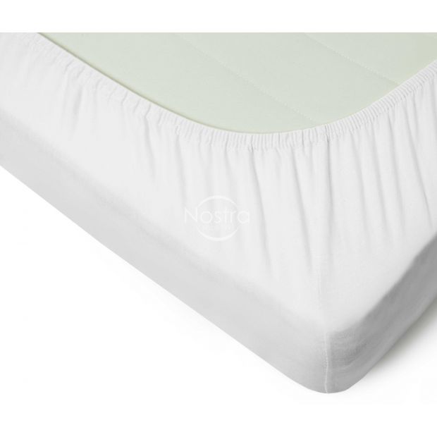 Fitted jersey sheets JERSEY JERSEY-OPTIC WHITE