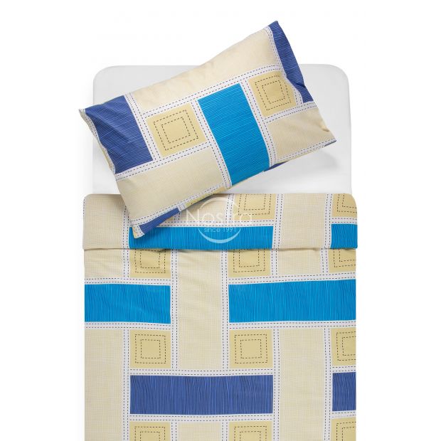Cotton bedding set DIAMANDA 30-0575-BLUE