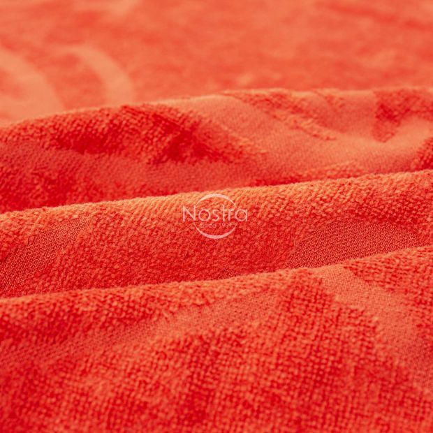 Rannarätik 365J VELOUR T0125-SCARLET RED 90x160 cm