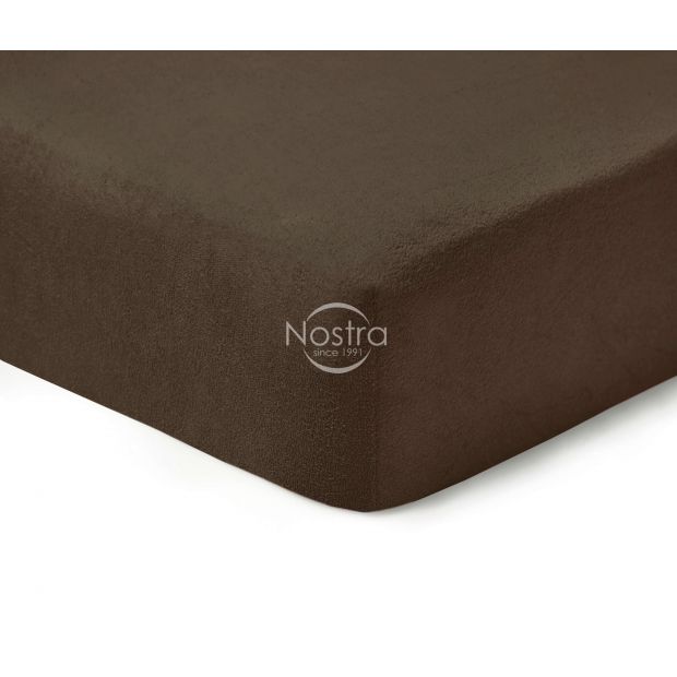 Fitted terry sheets TERRYBTL-CHOCOLATE