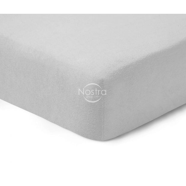 Fitted terry sheets TERRYBTL-GLACIER GREY 90x200 cm