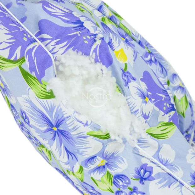Pillow shell TIKAS-BED 20-0676 LOGO-BLUE 60x60 cm
