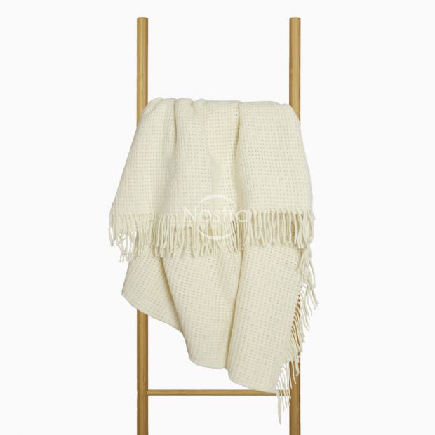 Woolen plaid MERINO-350 80-3039-WHITE 170x210 cm