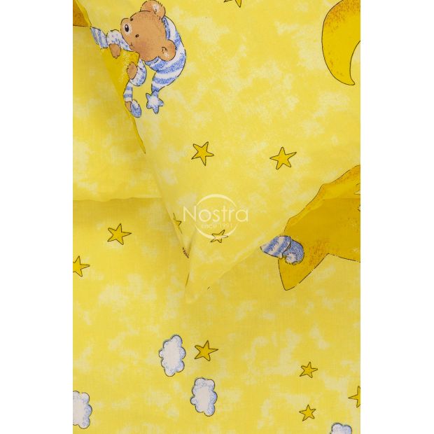 Детское постельное белье BLUE SKY 10-0008-YELLOW 140x200, 50x70 cm