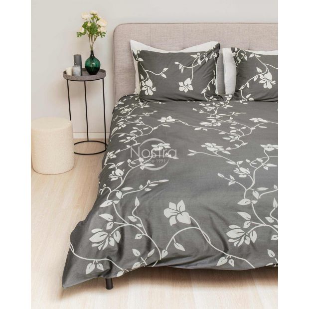 Sateen bedding set AGGI 20-1385-KHAKI 140x200, 50x70 cm