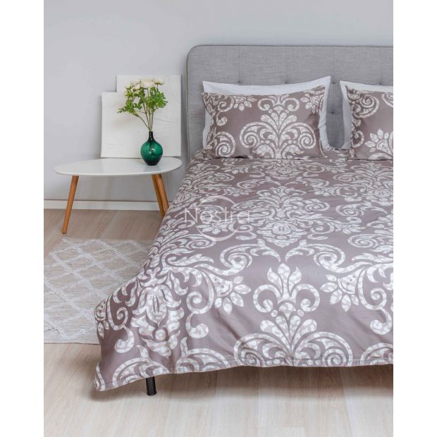 Sateen bedding set ARIELLE 40-1248-GREY 140x200, 70x70 cm