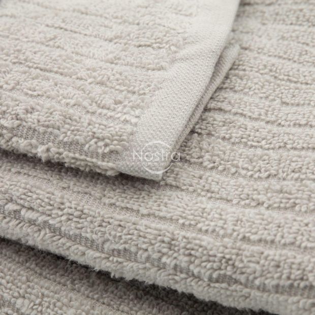 3 piece towel set 380 ZERO TWIST T0182-GREY SAND