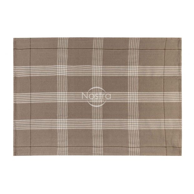 Кухонное полотенце WAFFLE-240 T0179-BROWN 50x70 cm