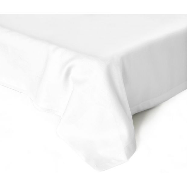 White cotton sheet 241-BED 00-0000-OPTIC WHITE