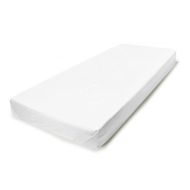 Valge linane voodilina 241-BED 00-0000-OPTIC WHITE 200x220 cm