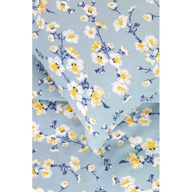 Flannel bedding set BRENNA 20-1750-BLUE