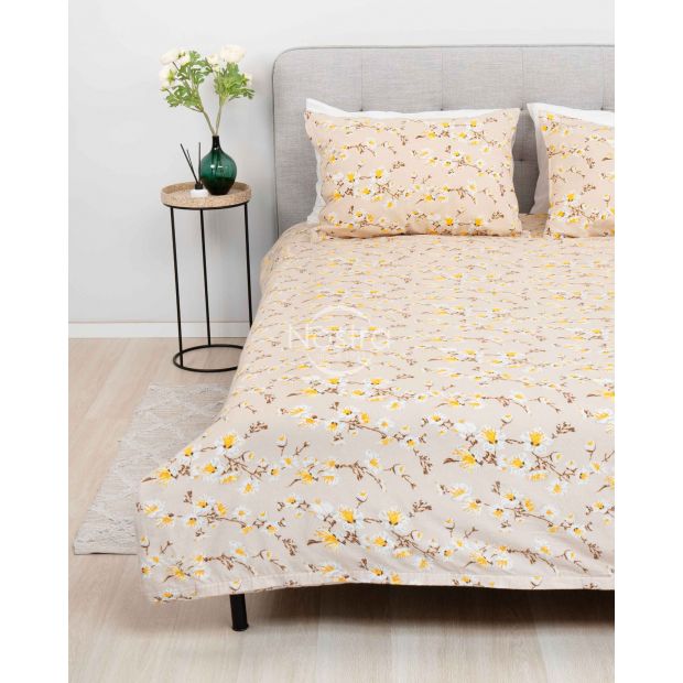 Flannel bedding set BRENNA 20-1750-BEIGE