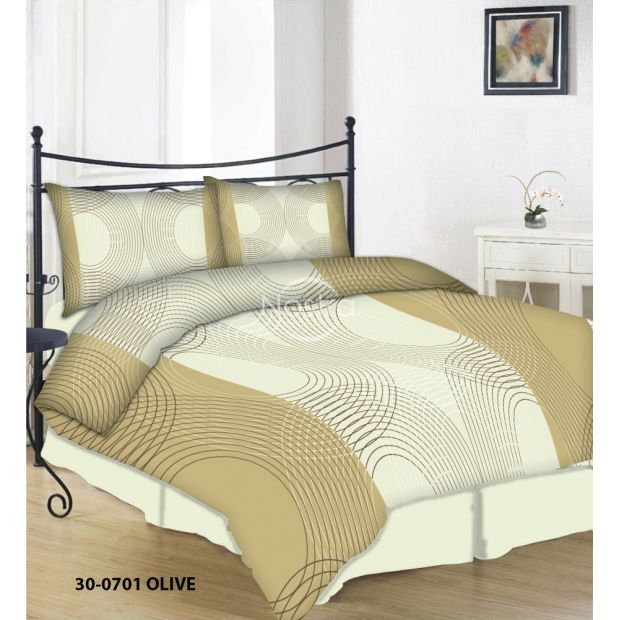 Cotton bedding set DALEYSA 30-0701-OLIVE