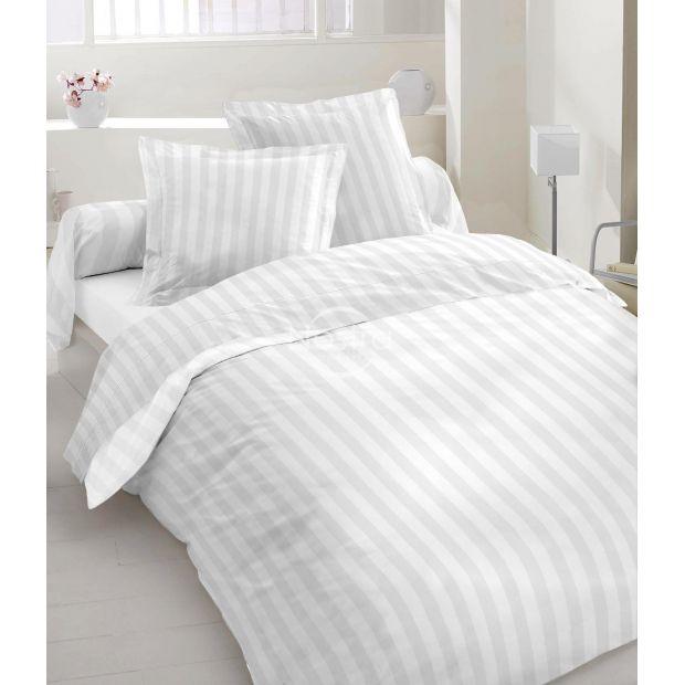 Sateen pillow cases EXCLUSIVE 00-0000-2 OPTIC WHITE MON