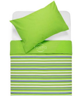 Cotton bedding set DAKOTA 30-0249-GREEN VIOLET