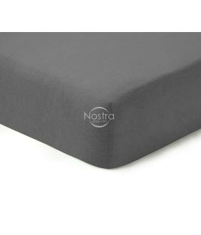Fitted terry sheets TERRYBTL-DARK GREY