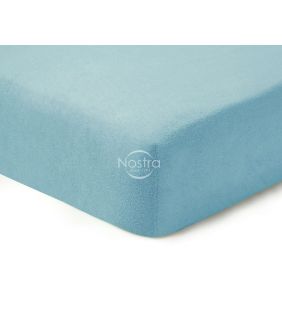 Fitted terry sheets TERRYBTL-L.BLUE