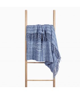 Woolen plaid MERINO-300 80-3224-BLUE