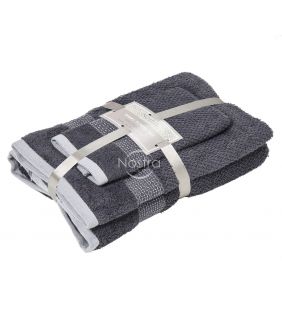 3 pieces towel set T0106 T0106-EXC.GREY