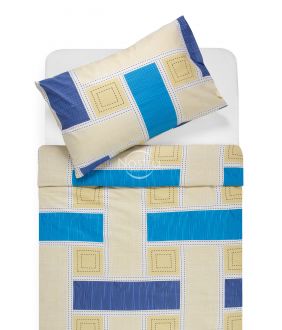 Lõuendriidest voodipesukomplekt DIAMANDA 30-0575-BLUE