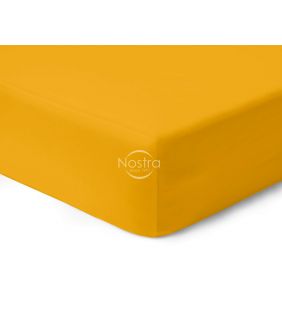 Fitted sateen sheets 00-0415-MUSTARD