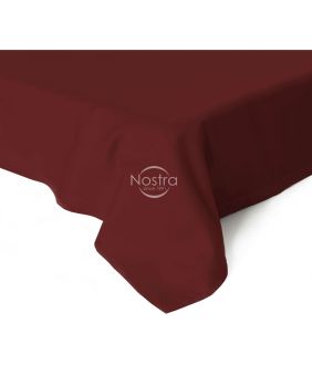 Flat sateen sheets 00-0412-WINE RED