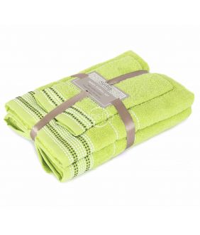 3 pieces towel set T0044 T0044-GRASS