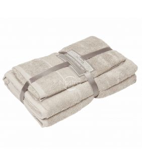 Bamboo towels set BAMBOO-600 T0105-L.BROWN