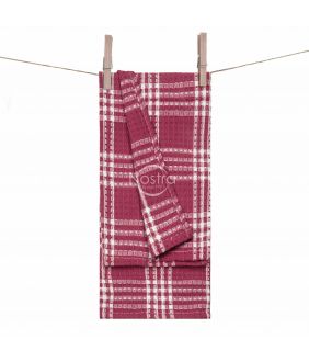 Kitchen towel WAFEL-240 T0101-BORDO