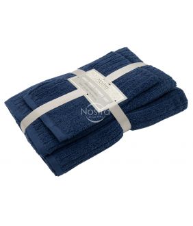 Kolmeosaline rätikute komplekt 380 ZERO TWIST T0182-DENIM BLUE
