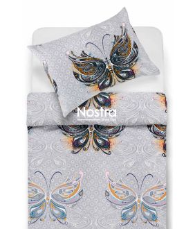 Cotton bedding set DANIYAH 40-1304-GREY 40-1304-GREY