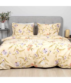 Sateen bedding set ALEAH 20-1821-BEIGE 20-1821-BEIGE